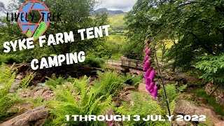 Buttermere and Syke Farm Tent Camping Lake District