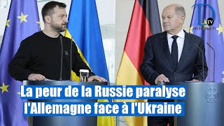 L'Allemagne a « peur » de la Russie, selon Zelensky