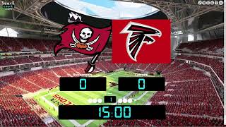 Tampa Bay Buccaneers vs Alanta Falcons Live Reaction and play by play Commentary