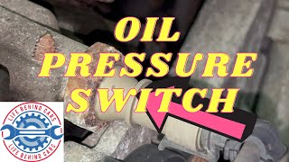 Vauxhall Adam 2013 Petrol Oil Pressure Switch Location