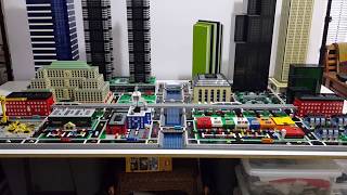 LEGO Micropolis elevated train that works - Version 1