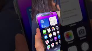 Apple Iphone 14 Pro First Look ❤️🍎 #apple #iphone #iphone14pro