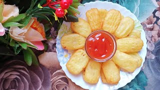 Crispy Bubble Potato! Incredibly Delicious Potato Snacks! Potato Pillows | #bubble_potato