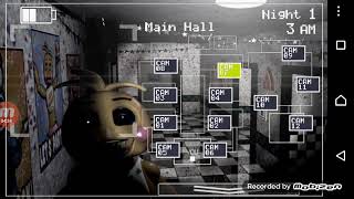 Jugando five nights at freddy's 2