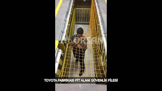 Pit Alanı Güvenlik Filesi - Toyota Fabrikası - Örsan File