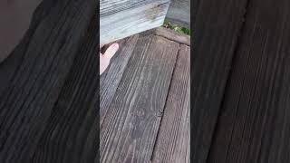 Concealed deck natural gas hookup