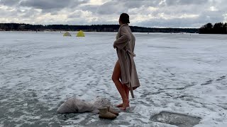 14.02.2023, Valentine’s day, swimming in cold water, моржевание, закаливание