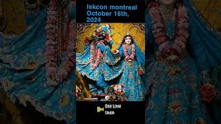 Iskcon montreal October 16th, 2024