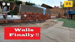 How to build a mancave or garden room #6 floor and walls