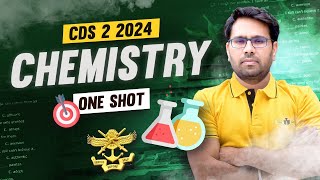 CDS 2 2024 Chemistry One shot Marathon  !!