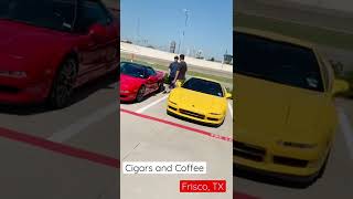 Cigars and Coffee Frisco, TX #frisco #texas #lamborghini #ferrari #luxury #lifestyle