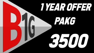 B1G IPTV 1-Year Subscription for Just 3500 PKR – Don’t Miss This Amazing Offer!