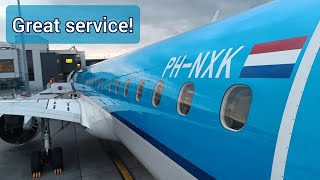 TRIPREPORT | KLM Cityhopper Embraer E195-E2 | Economy | Dublin - Amsterdam