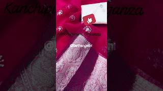 Fancy Kanchipuram organza sarees #ytshorts