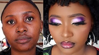 POWER OF MAKEUP TRANSFORMATION. HOW TO DO A FULL FACE MAKEUP