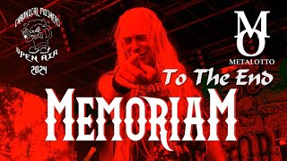 MEMORIAM - To The End  live @ Chronical Moshers Open Air 2024