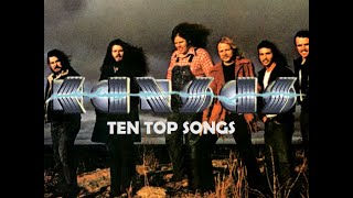 KANSAS - TEN TOP SONGS │BEST OF ROCK #rock #classicrock #progressive #hardrock #progrock