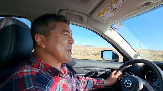 Driving on the I-70 in Utah, USA, May 2024.