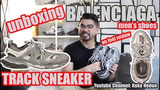 Balenciaga Track Sneaker Unboxing - Sepatu 14juta Rupiah Mahal Doang Apa Emang Kualitas Tinggi???