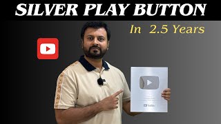 YouTube Silver Play Button Unboxing🔥(100K Special) | CA Aarish Khan