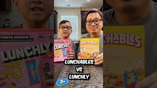 Lunchables vs Lunchly Fiesta Nachos #shorts