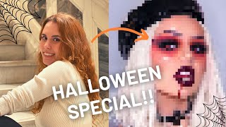 🔴 CHAT CHOOSES MY HALLOWEEN LOOK 🎃 Pumpkin Carving 🎃