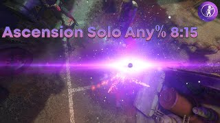 Ascension Solo Any% Speedrun 8:15