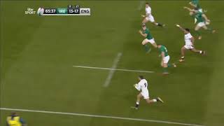 Good passing by Henry Slade