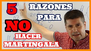 ⛔¡PELIGRO! 5 Razones para ❌[NO] hacer LA MARTINGALA en APUESTAS DEPORTIVAS y perderlo TODO ❗AVISADO❓