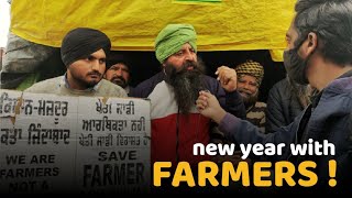 FARMERS PROTEST reality | New Year with FARMERS | Singhu Border | Masla Kya Hai ?