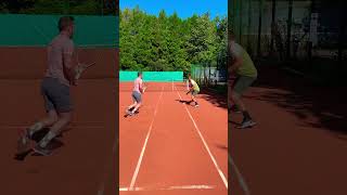 Tennis drills for move your feet and hand fast 🎾