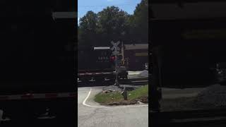 Ns 4244 leads empty spine train in Hiram Ga