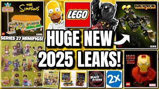 NEW LEGO LEAKS! (Simpsons, Blacktron, Series 27, Black Friday & MORE!)