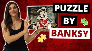 Banksy's ARTWORK 🎈 | Thug For Life Bunny PUZZLE