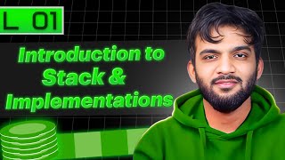 L1. Introduction to Stack and Queue | Implementation using Data Structures