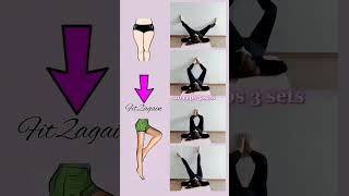 Slim Thighs Exercise At Home 🔥#exercise #helthtips #fitness #shortvideo #shorts #yoga #do1fit