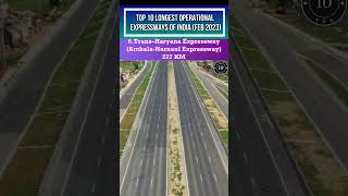 Longest Expressways in India. #top10 #expressways#highways#nhai#toll#speedlimit#speed.