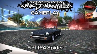 Fiat 124 Spider Gameplay | NFS™ Most Wanted