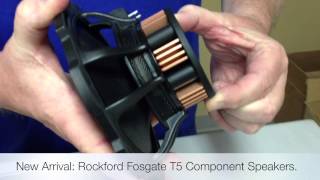 Rockford Fosgate T5 Component Speakers Official UnBoxing