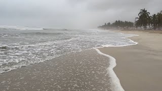 Walking on the Beach, Ocean Sounds for Relaxation 💯4K UHD