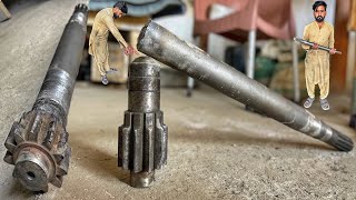 Tractor Shaft are Broken Due to Heavy load | Repairing process