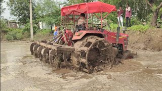 MahindraYuvo 575 DI Got Stuck In Mud || महिंद्रा 575 DI ट्रैक्टर खेत में फंसा