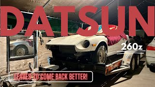 Datsun 260z Leaves To Come Back Better!!