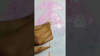 Easy Cotton Candy Painting II #posrter_color #watercolor #howtodraw #cottoncandy #cottoncandycrush