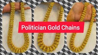 Politician Gold Chains grand look