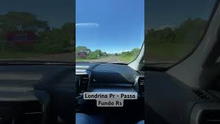 Londrina PR destino Passo Fundo RS