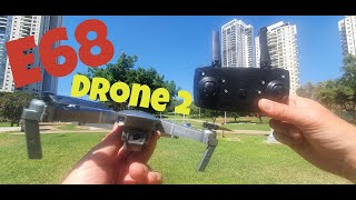 E68 Drone 2 | Unboxing & Flight | 4k Camera Test | Under $30 Dollars