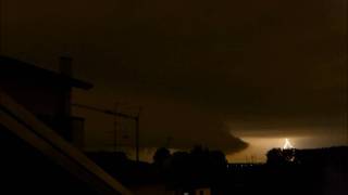 Shelf cloud notturna 15 Agosto 2008