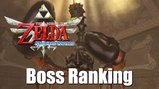 Legend of Zelda Skyward Sword Boss Ranking