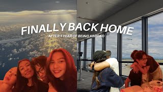 coming back home vlogg! (after 1 year)